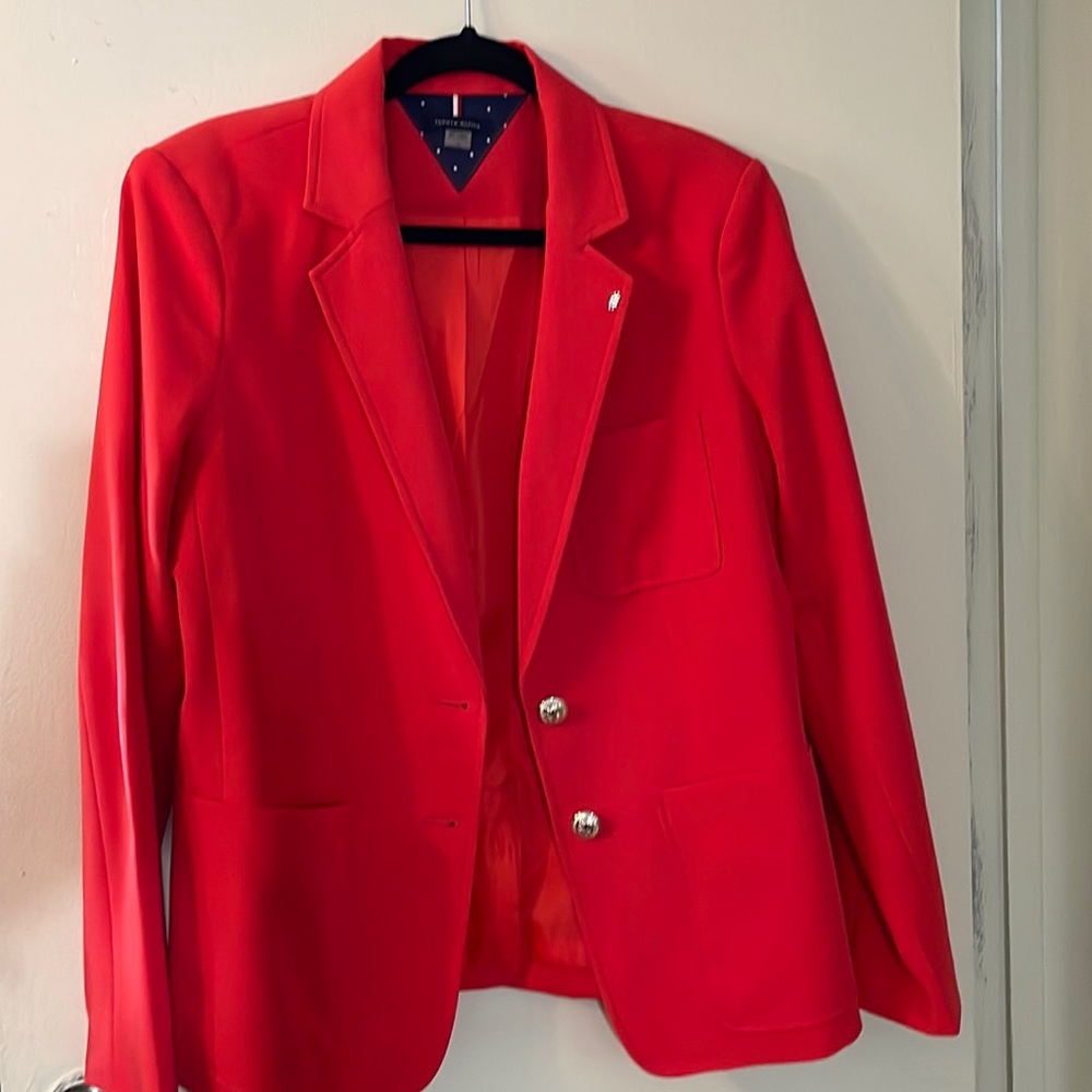 Tommy Hilfiger Orange Blazer